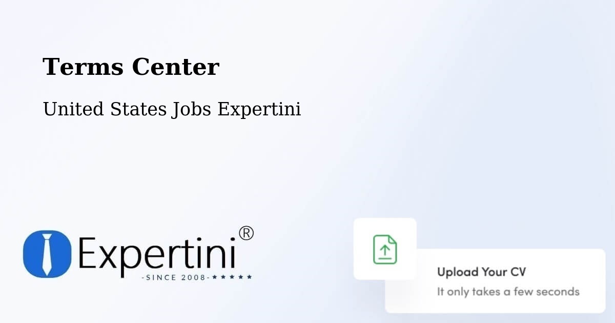 Terms of Service – Bonne Terre - United States Jobs Expertini